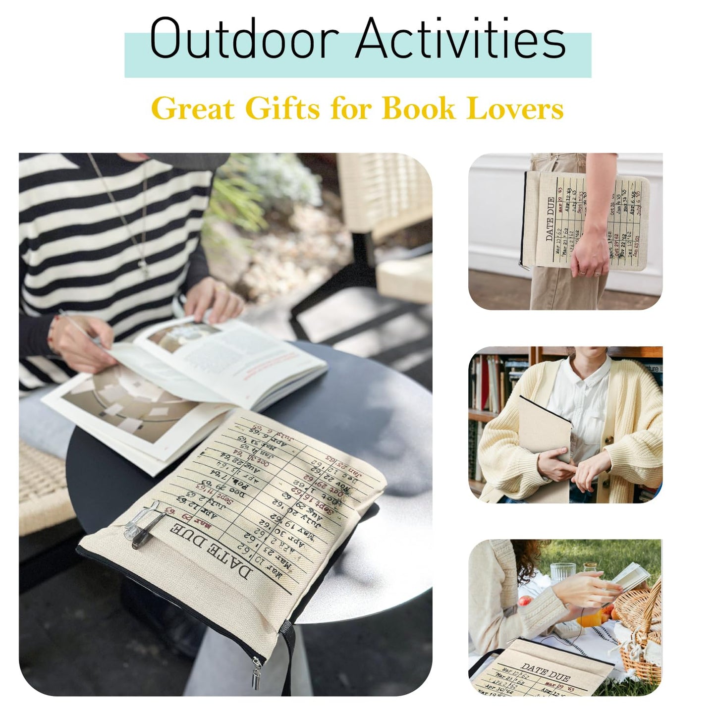 Library Date Due Book Sleeve