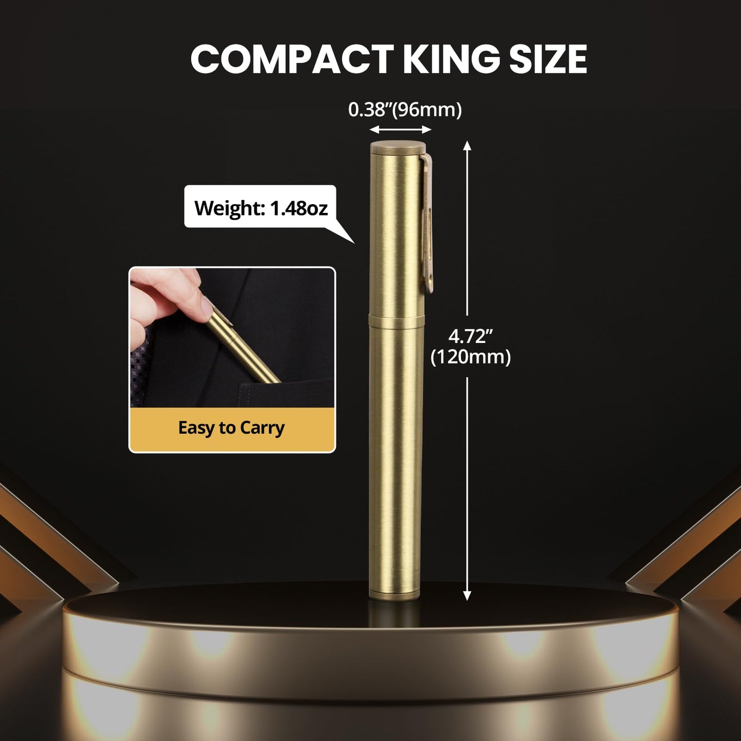 Vintage Brass Lighter