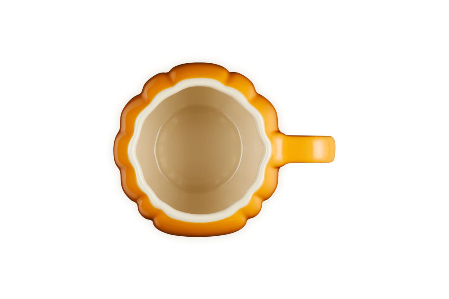 Le Creuset Stoneware Pumpkin Mug with Lid