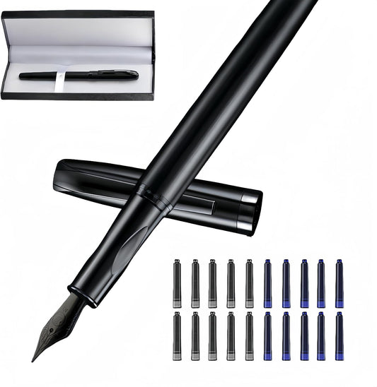 Ivy's Favorite Matte Black Fountain Pen