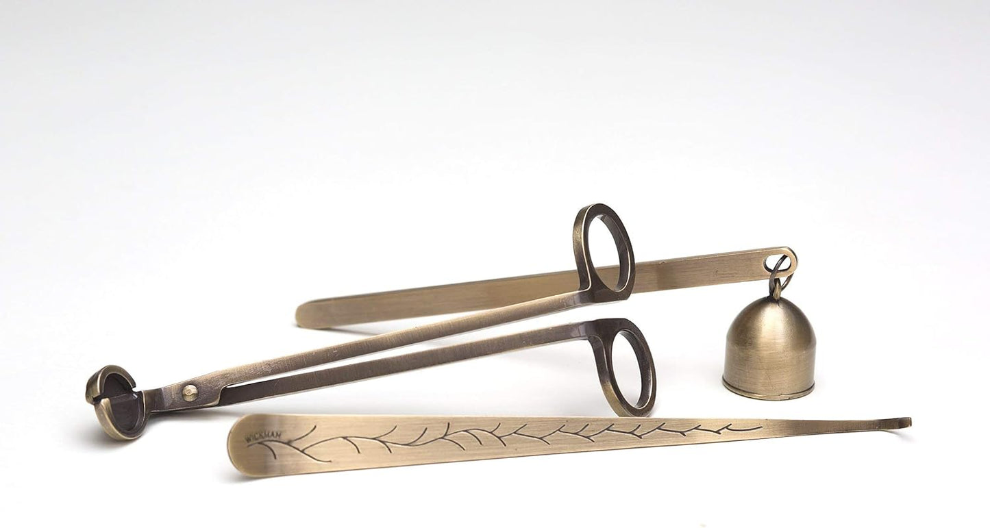 Wick Trimmer, Wick Dipper and Candle Snuffer Set