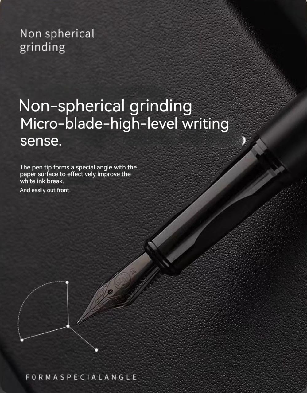 Ivy's Favorite Matte Black Fountain Pen