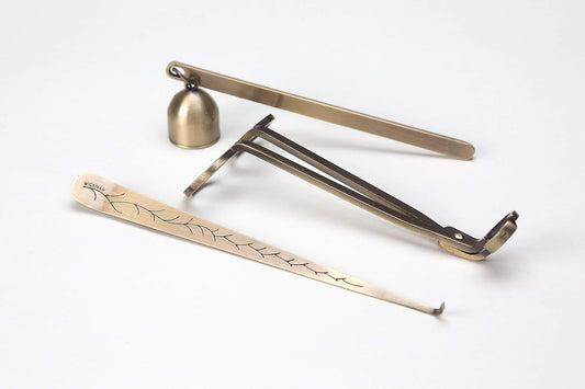 Wick Trimmer, Wick Dipper and Candle Snuffer Set