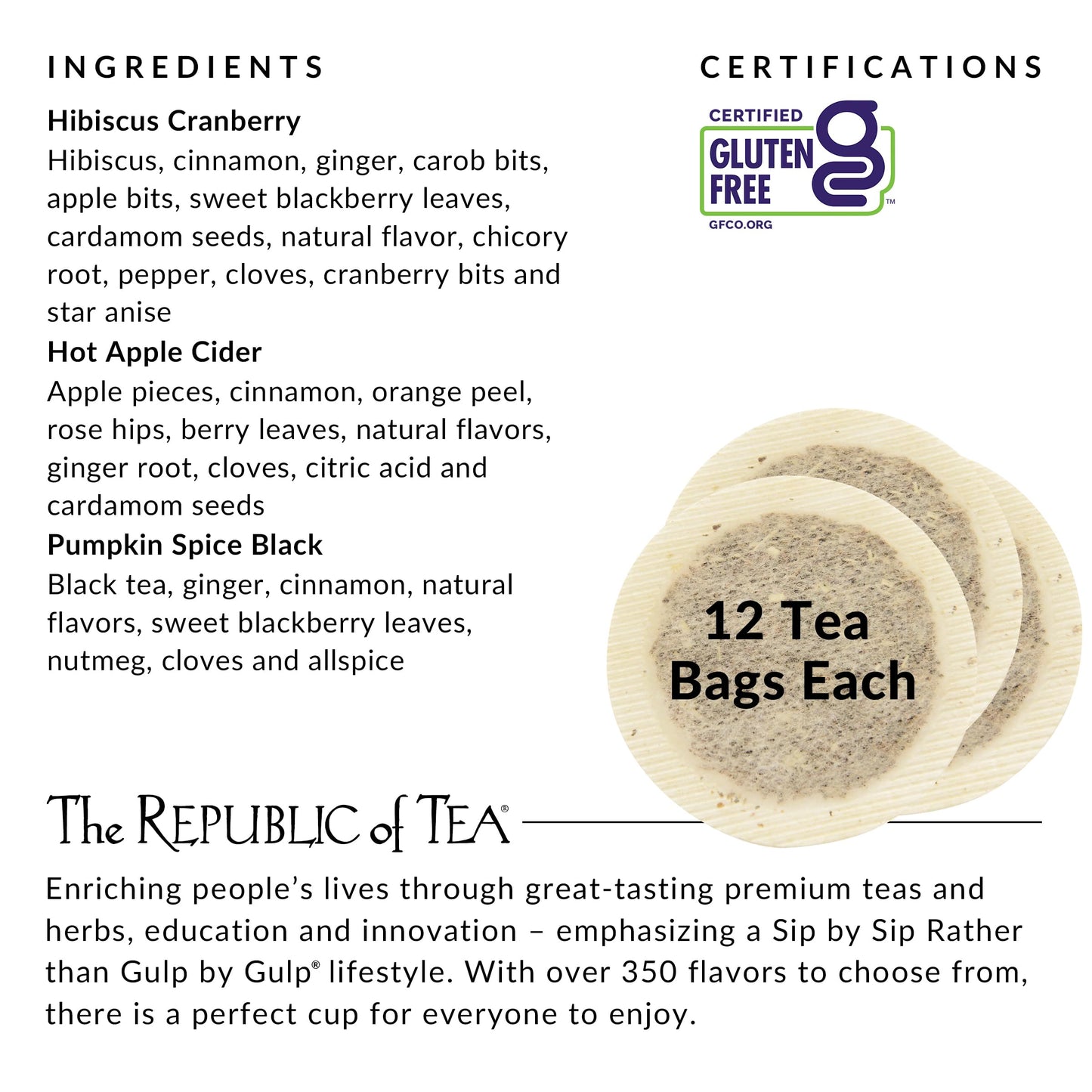 Nell's Harvest Tea Assortment